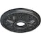 Ekena Millwork Edinburgh Ceiling Medallion (Fits Canopies up to 5 1/8"), 18 1/8"OD x 3 1/2"ID x 2 3/4"P, Pewter CM18ED1PES - alternate 4